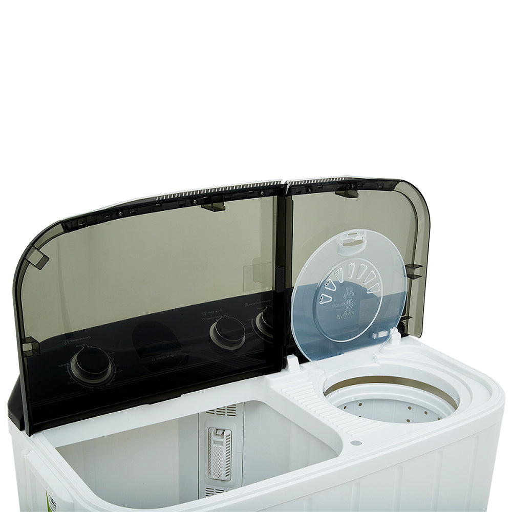 Lavadora Semiautomática 9 kg, Blanco