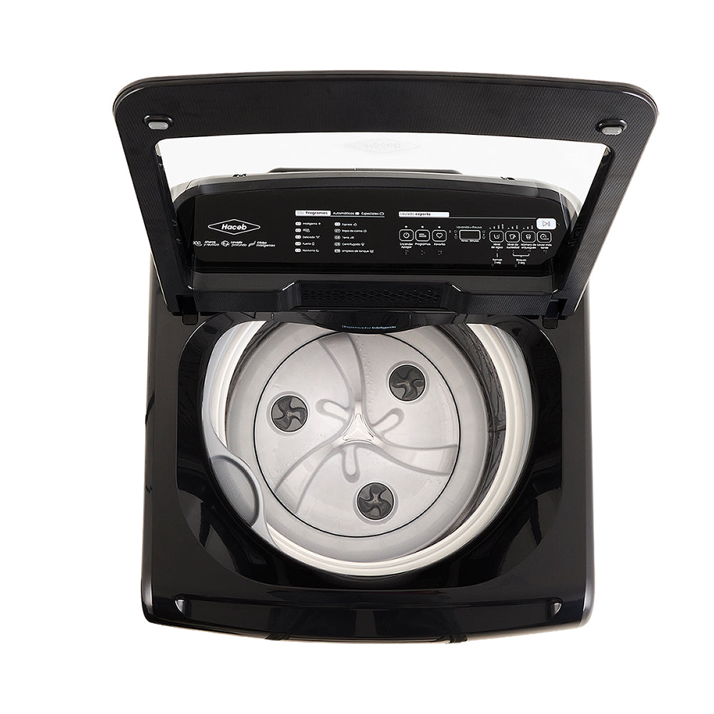 Lavadora Haceb De 14 kg Gris Coal