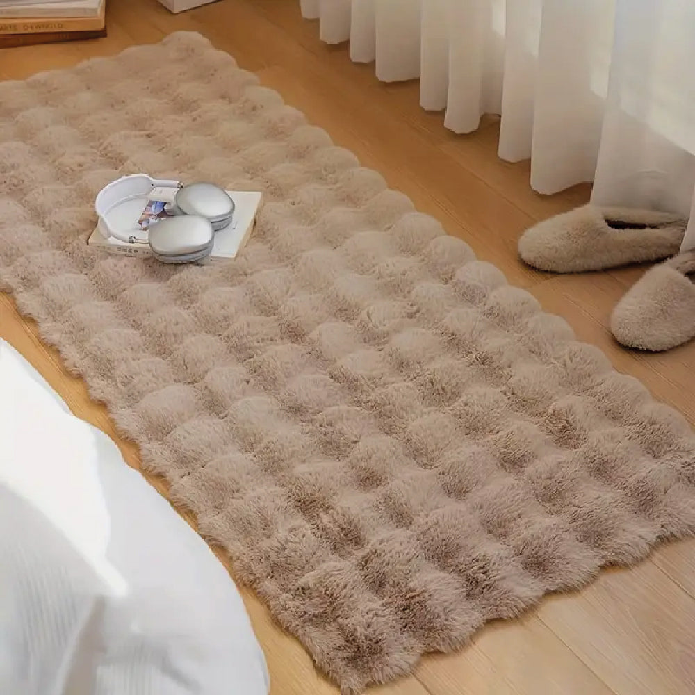 Tapete Beige – Línea Terciopelo 90x150