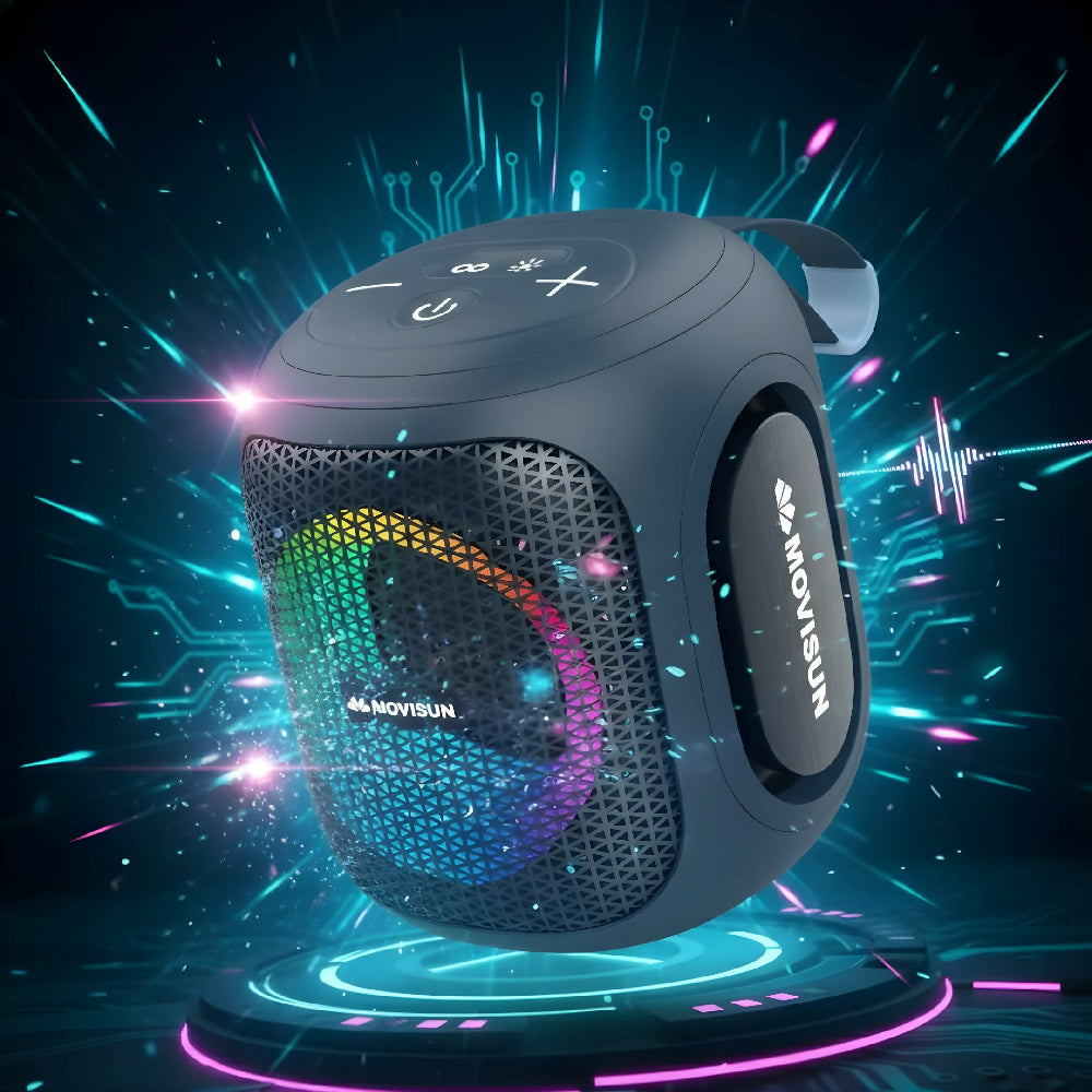 Parlante Bluetooth Movisun Cannon Max Potencia Con Bajos Reforzados