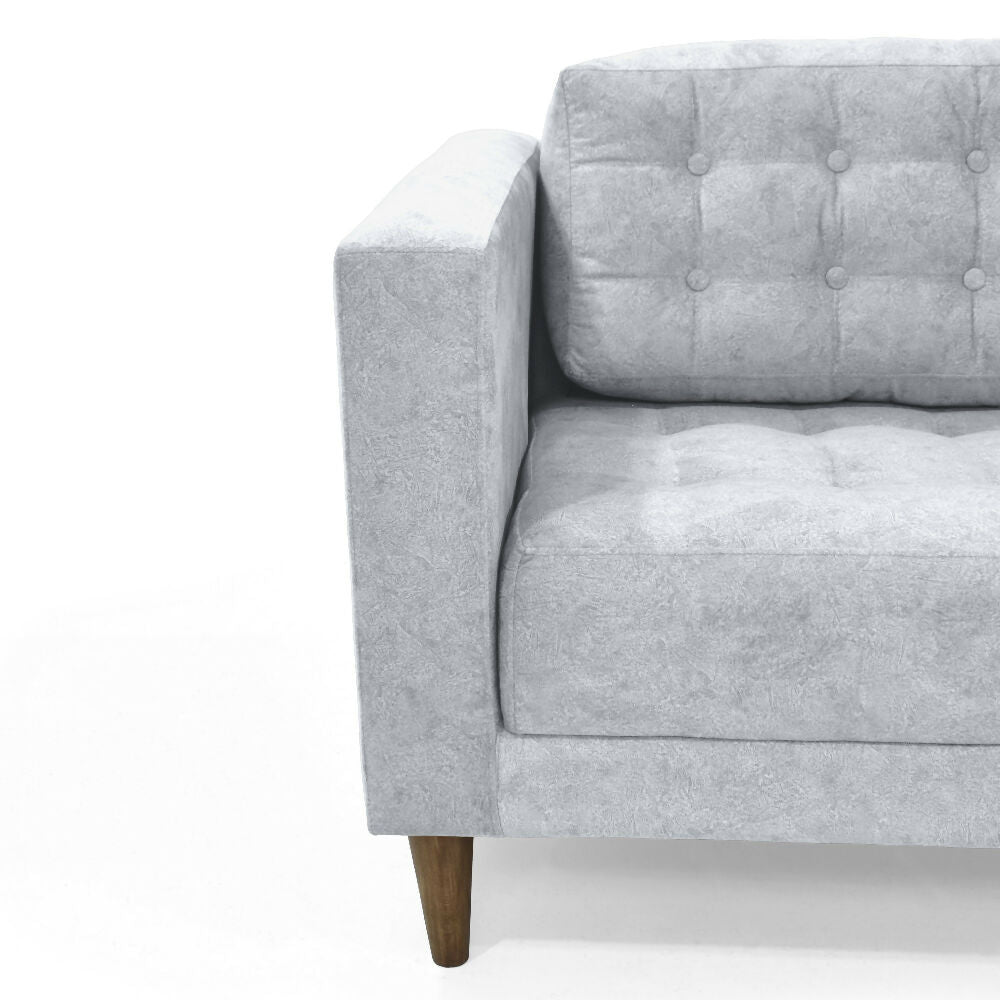 Sofa Donatello 183x85x81 Tela Plata