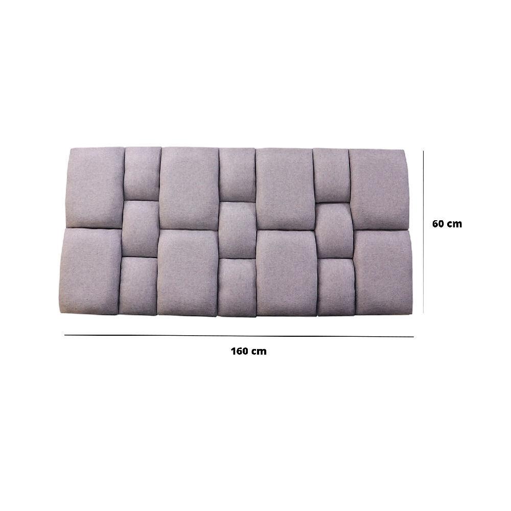 Espaldar Kramer de colgar 160 Gris Claro