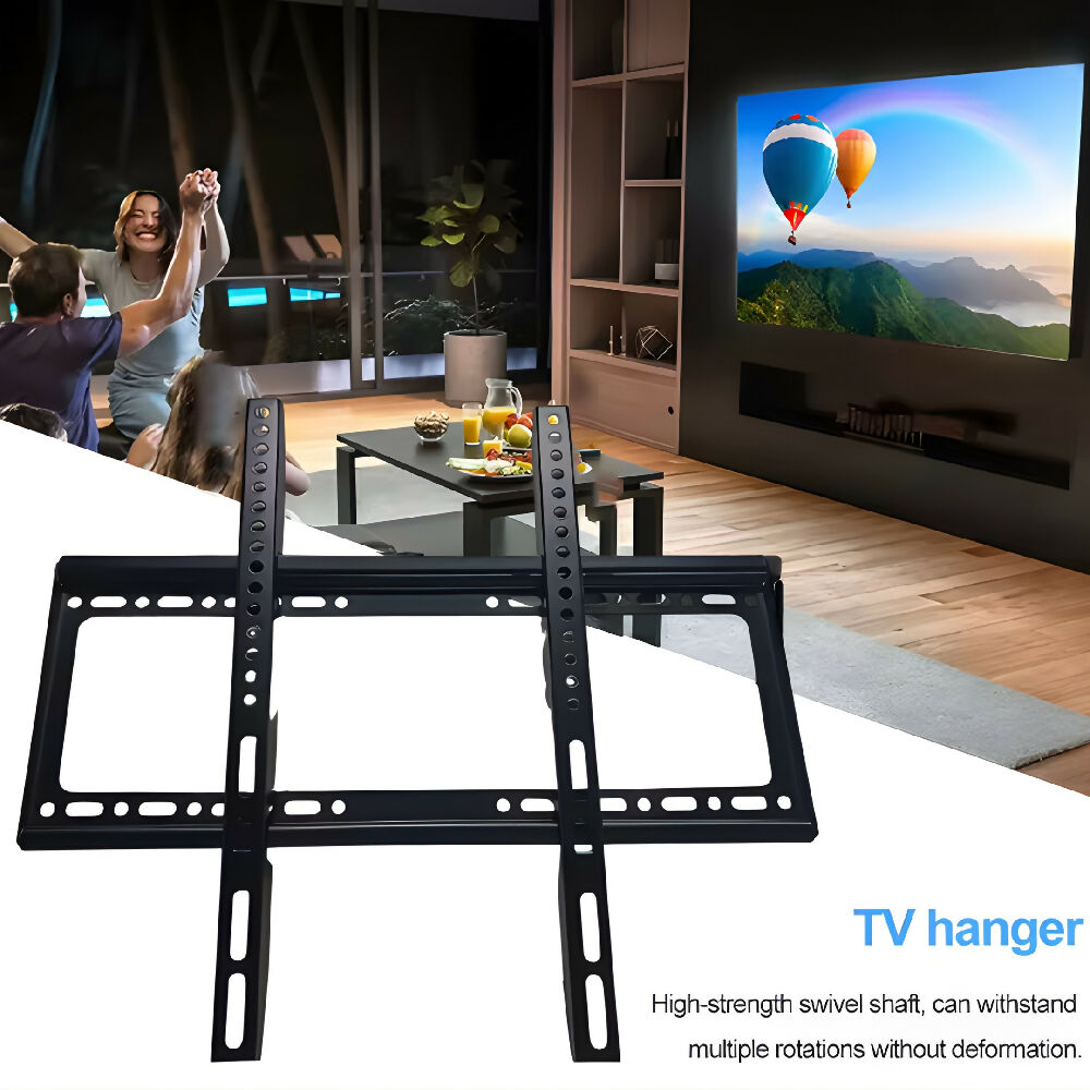 Base Soporte Fijo De Pared Para TV 26" A 63" Pulgadas HD-602B