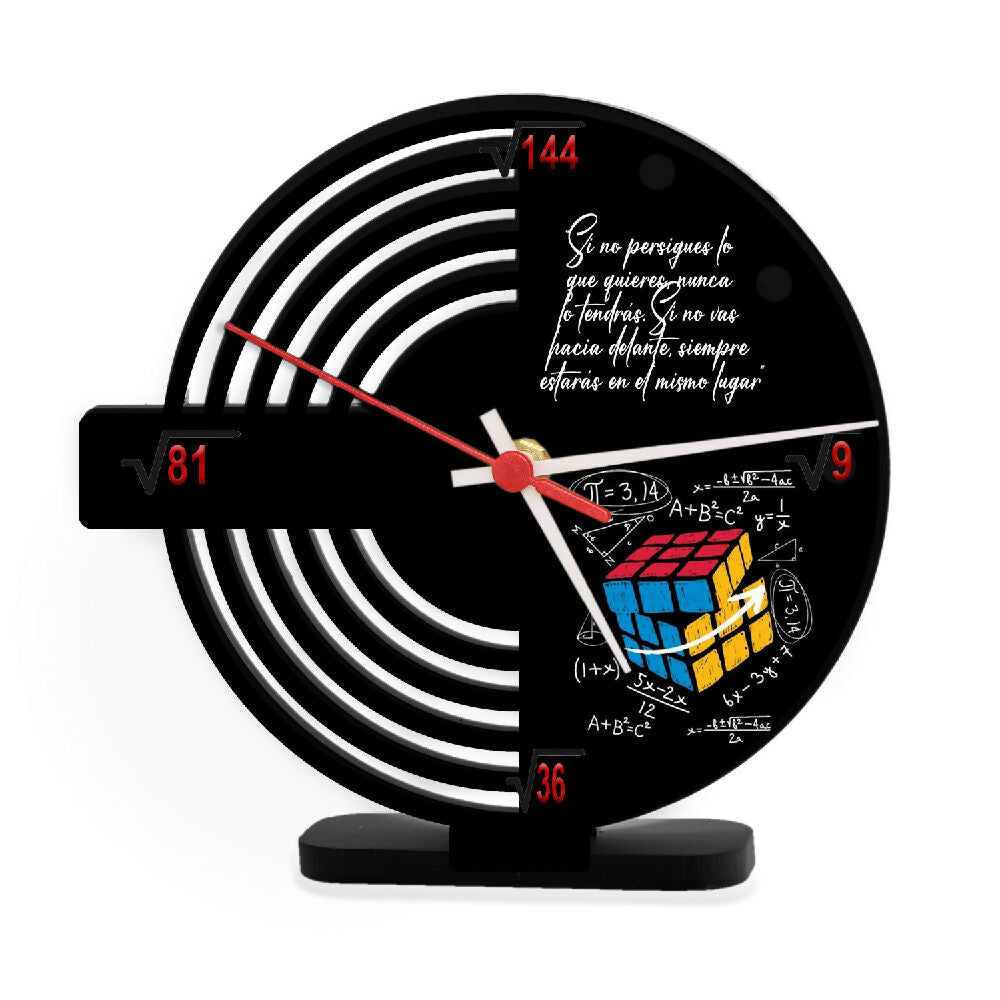 RELOJ ESCOLAR RUBIK Fblanco