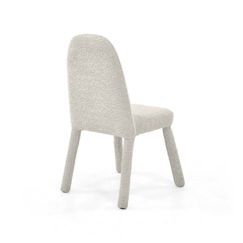 Silla de Comedor Mollen 51x58x87 Tela Beige