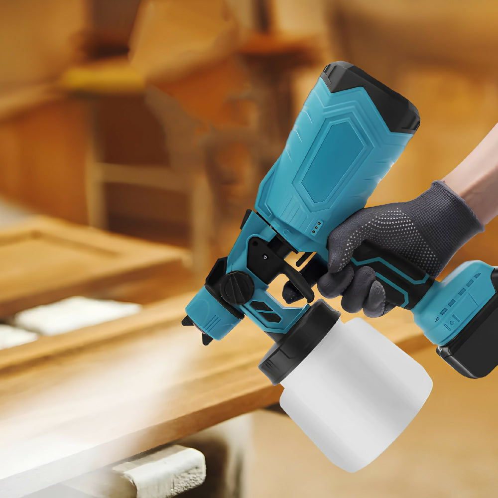 Pistola De Pintura Inalámbrica Pulverizador Eléctrico Con Batería De Litio