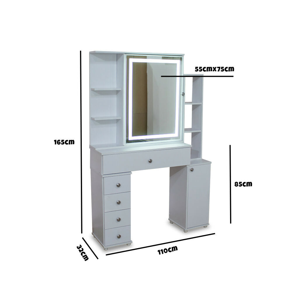 Zafiro Repisa Blanco Led