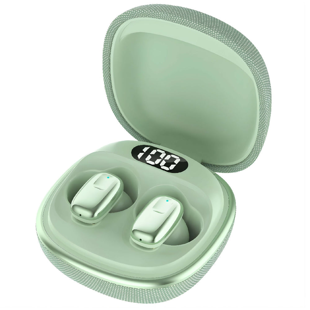 Audífonos Inalámbricos Movisun T19 In-Ear Con Sonido HD Y Estuche De Carga Verde