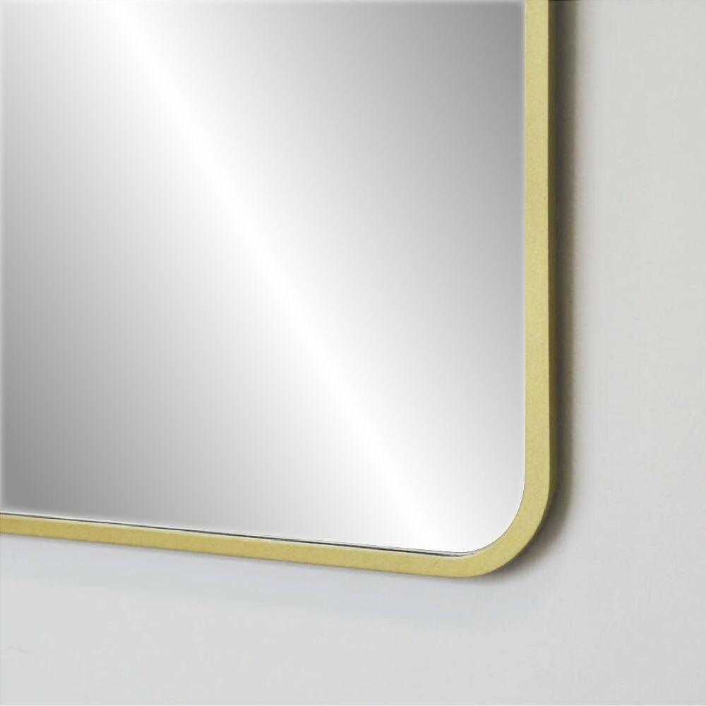Espejo de pared - mdf - capricornio dorado