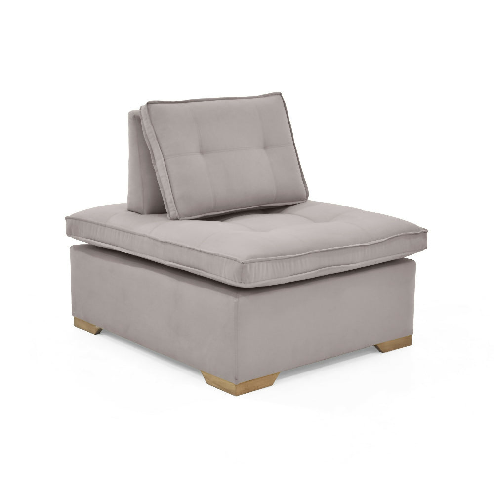 Poltrona Ventury 83x100x86 Ajustable Tela Taupe
