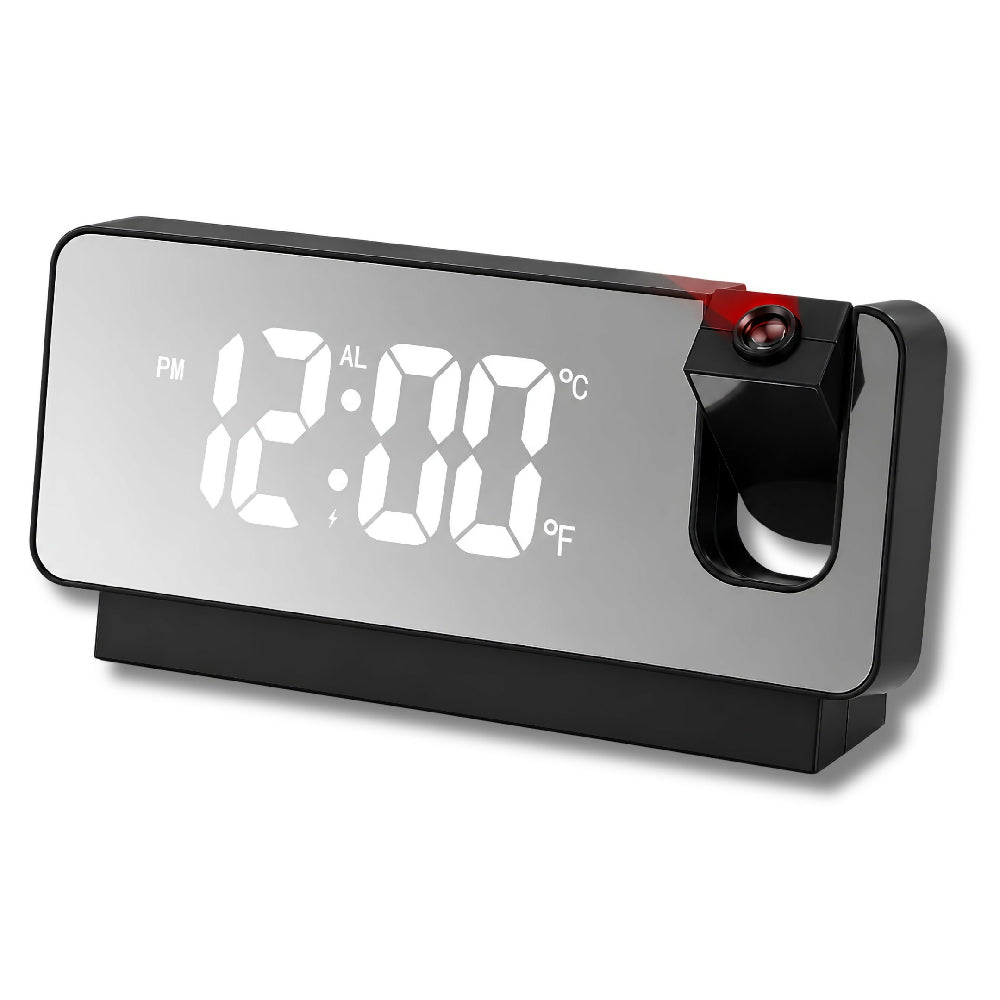Reloj Despertador Digital Con Proyector De Hora Y Pantalla Lcd Led