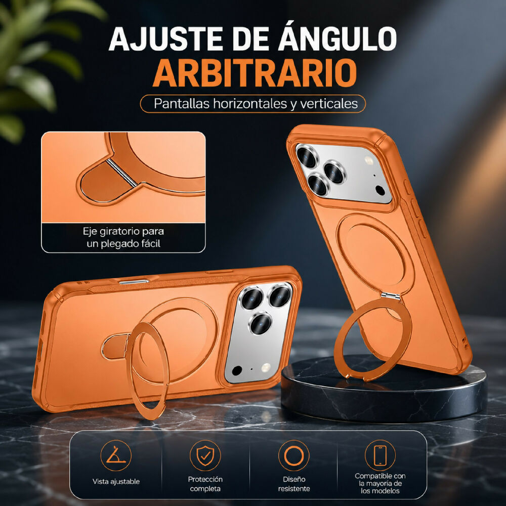 Forro Premium Para iPhone MagSafe Carcasa De Máxima Protección Iphone 17 Pro Max