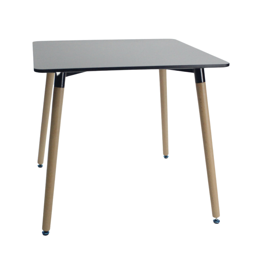 Mesa Eames Cuadrada Negra