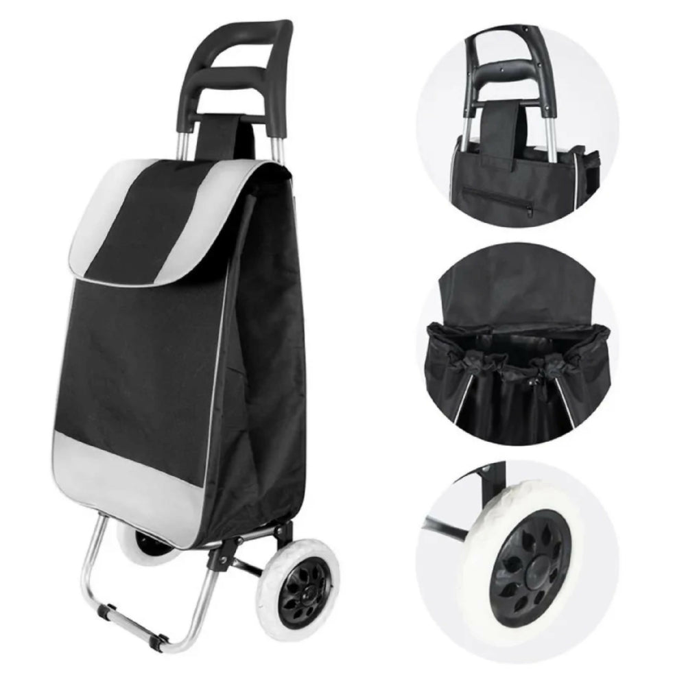 Carro De Mercado En Lona Plegable Carrito De Compras GWC-3C