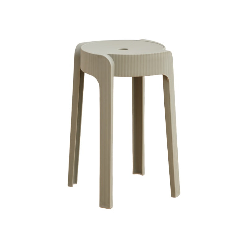 Butaco Apilable Maison, Color Gris Oscuro, Diseño Moderno