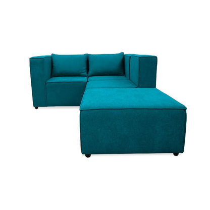 Sala Hofer Modular Turquesa