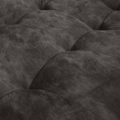 Sofa cama 5 posiciones Agassi Tela Café - Incluye Cojines
