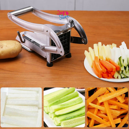 Picador De Papas Fritas Cortador Rebanador De Verduras Frutas