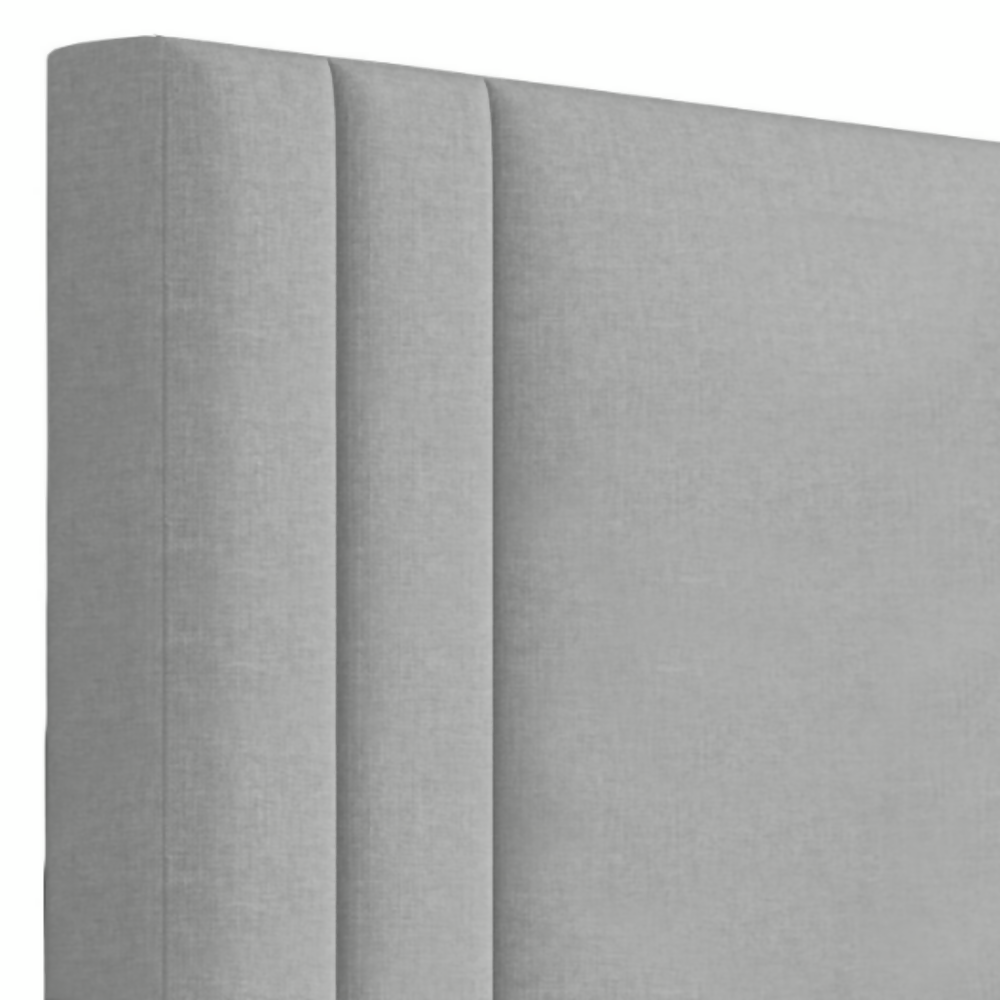 Cabecero King 200x60+55 Milan Gris Tela