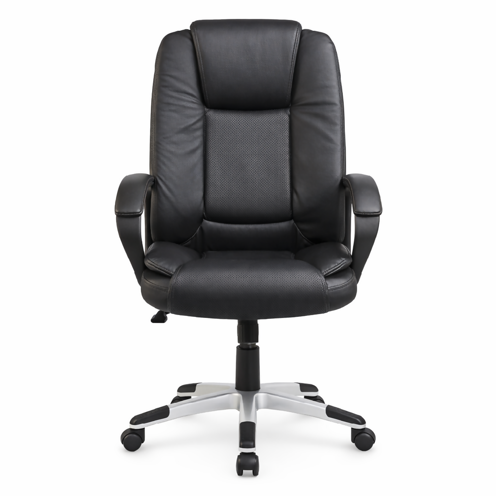 Silla Oficina Ejecutiva Ergonomica Acolchada Negra