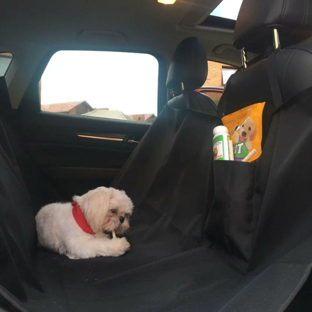 Protector De Carro Para Mascotas Negro