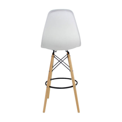 Butaco Eames Tipo Bar - Blanca