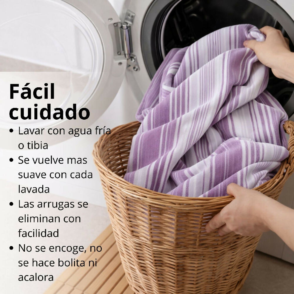 Juego de Sabana Semidoble Estampada 8