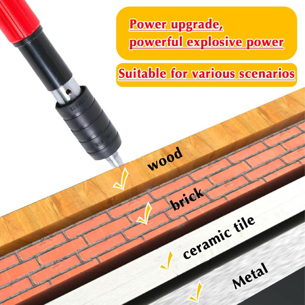 Pistola De Clavos Neumática Profesional Para Carpintería Y Construcción
