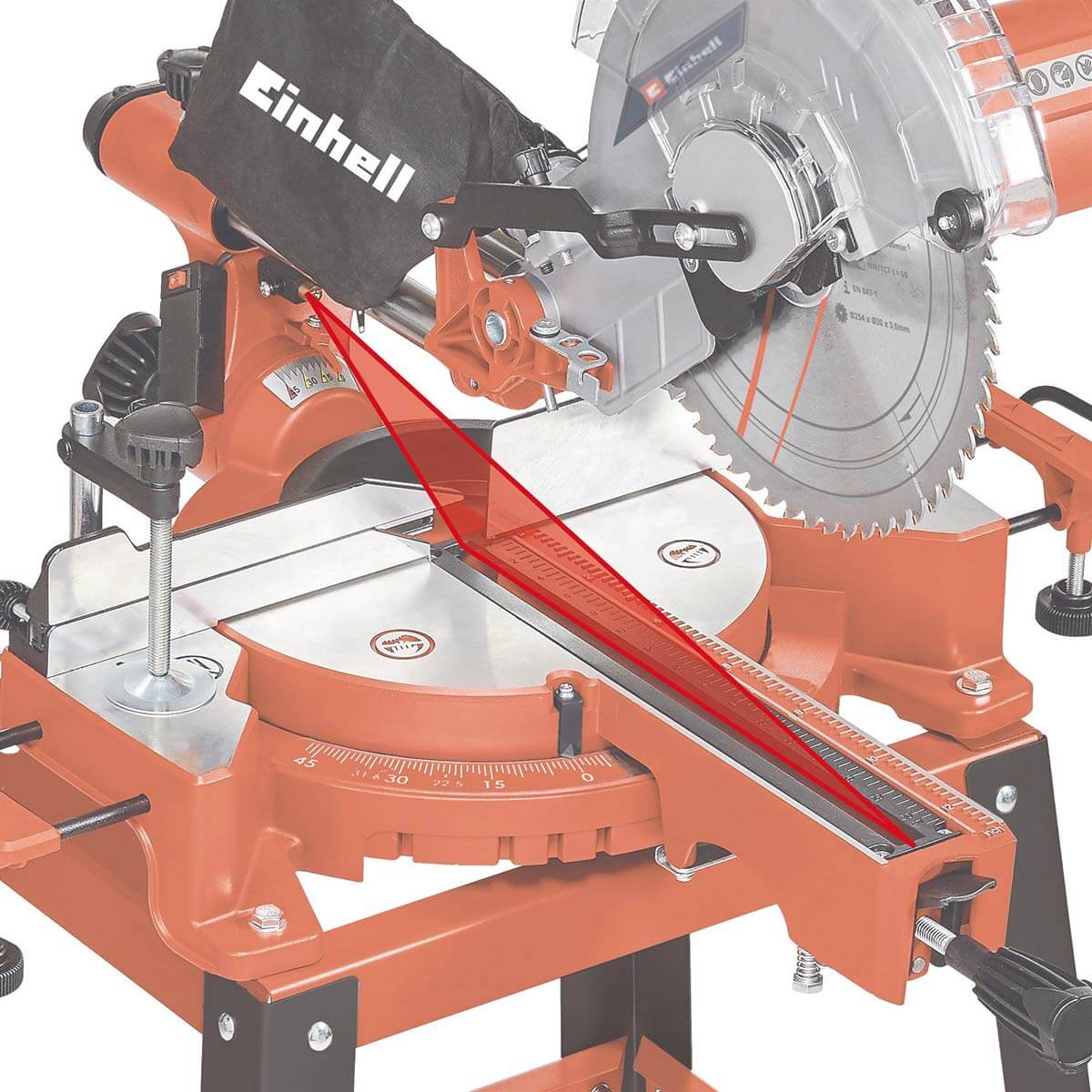 Sierra Acolilladora 10" Incluye Banco 1900 Watts 4800 Rpm