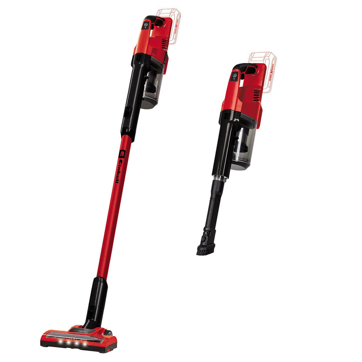 Aspiradora Vertical Inalámbrica 18V Incluye 1 Batería 4.0 Ah Y Cargador