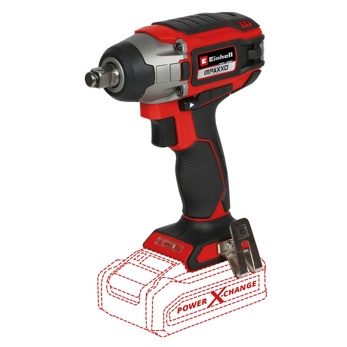Llave de Impacto Inalámbrica Brushless 18V 230 Nm Incluye 1 Batería 4.0 Ah Y Cargador