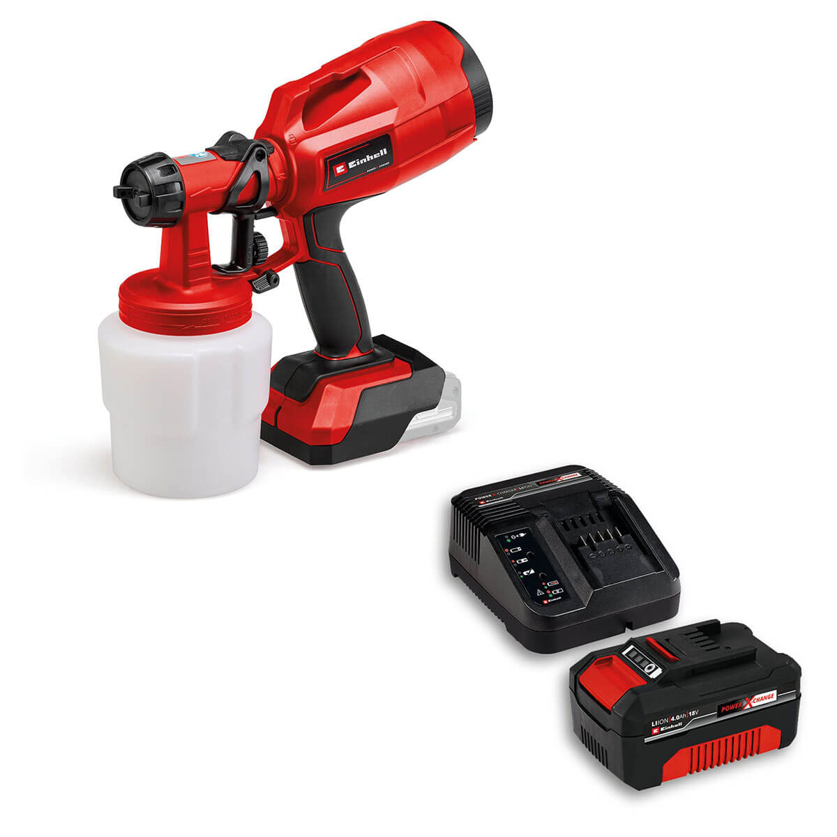 Pistola Para Pintar Inalámbrica 18V 800 Ml Incluye 1 Batería 4.0 Ah Y Cargador