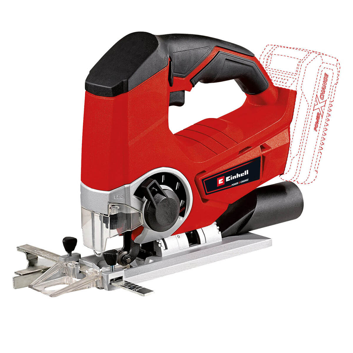 Sierra Caladora Inalámbrica 18V 25.4 Mm Incluye 1 Batería 2.5 Ah Y Cargador