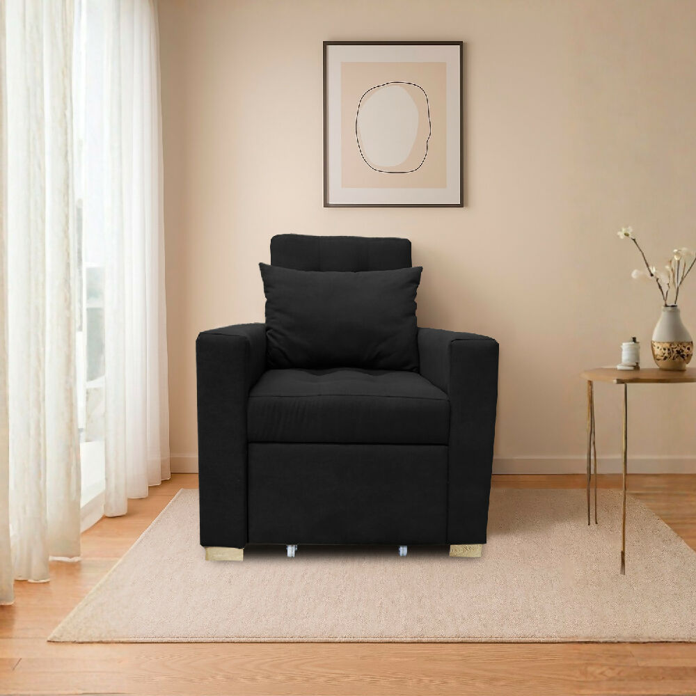 Poltrona Mood Multifuncional Reclinable negro