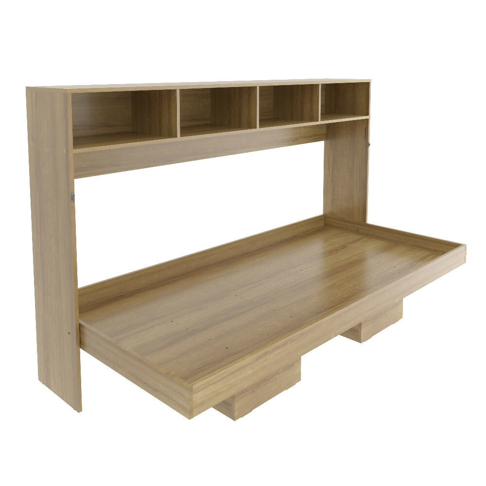 Cama Abatible Sencilla Toledo, Almendra
