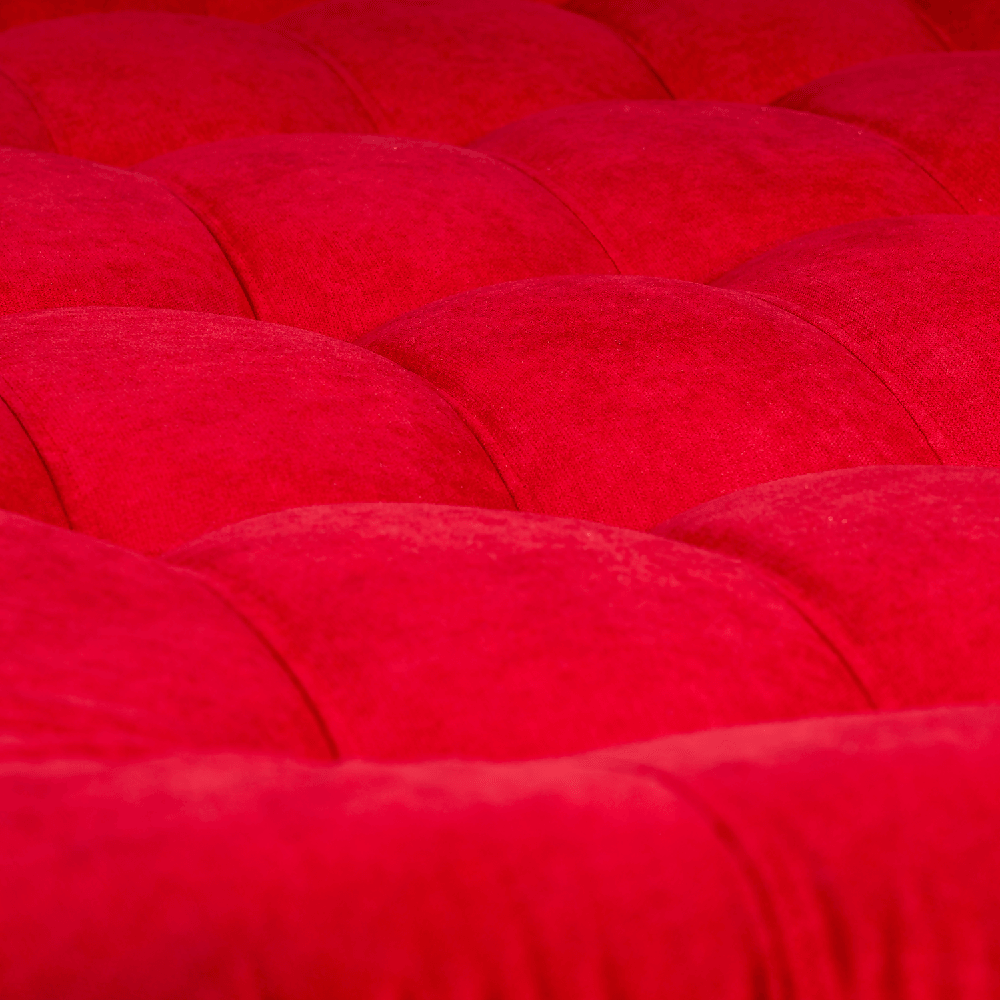 Sofá Cama Valencia Rojo 3 Puestos