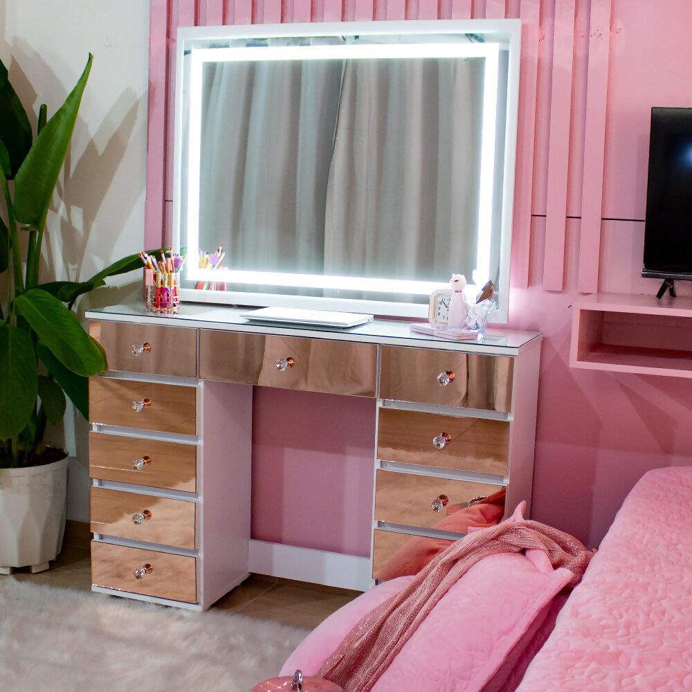Jazmín 120 Led Oro Rosa