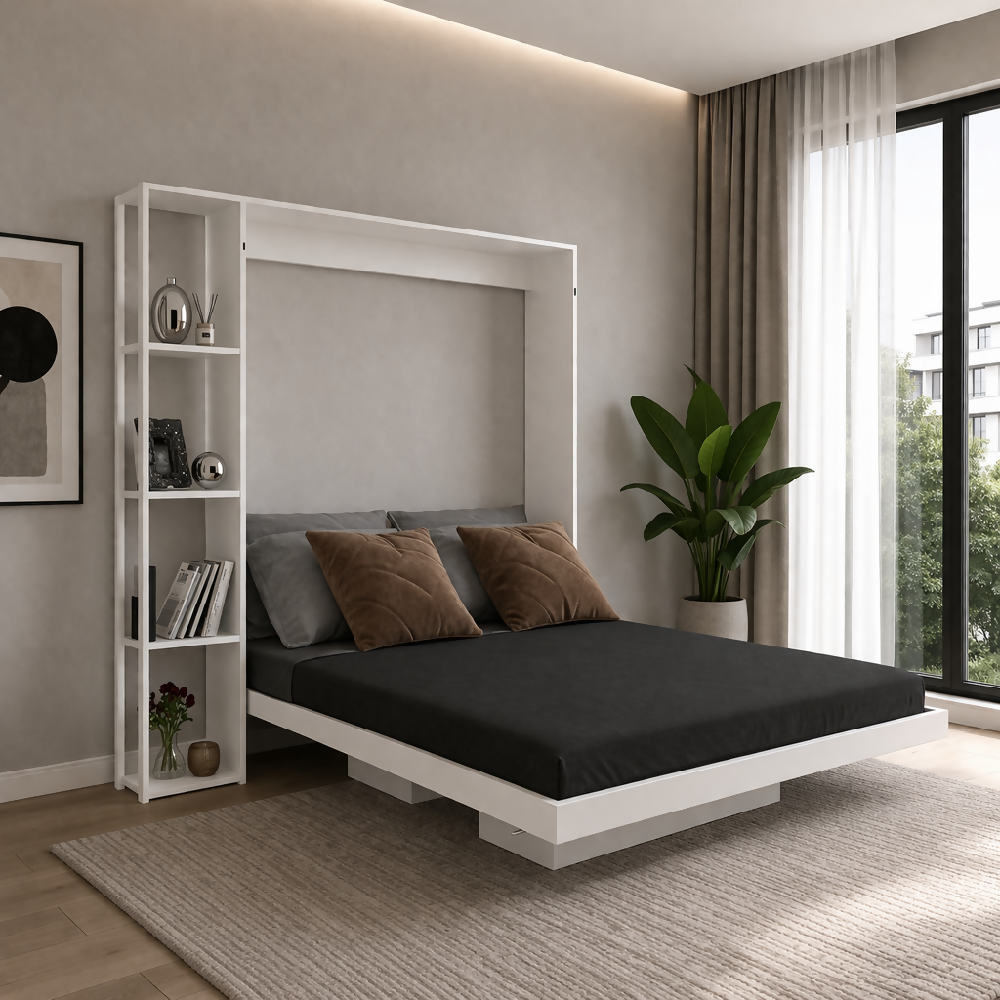 Cama Doble Abatible Siena, Blanco