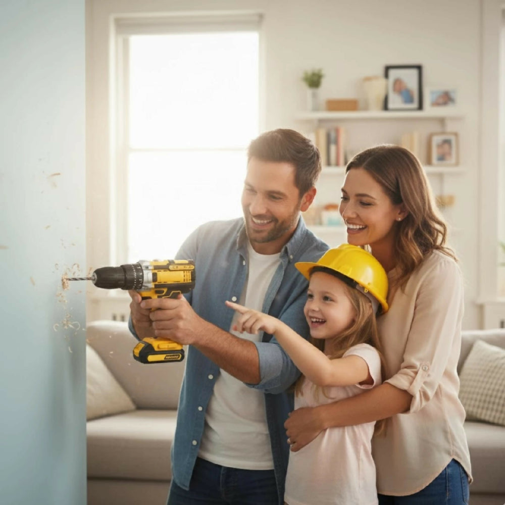 Taladro Destornillador Eléctrico Inalámbrico Con Kit Profesional De 50 Piezas