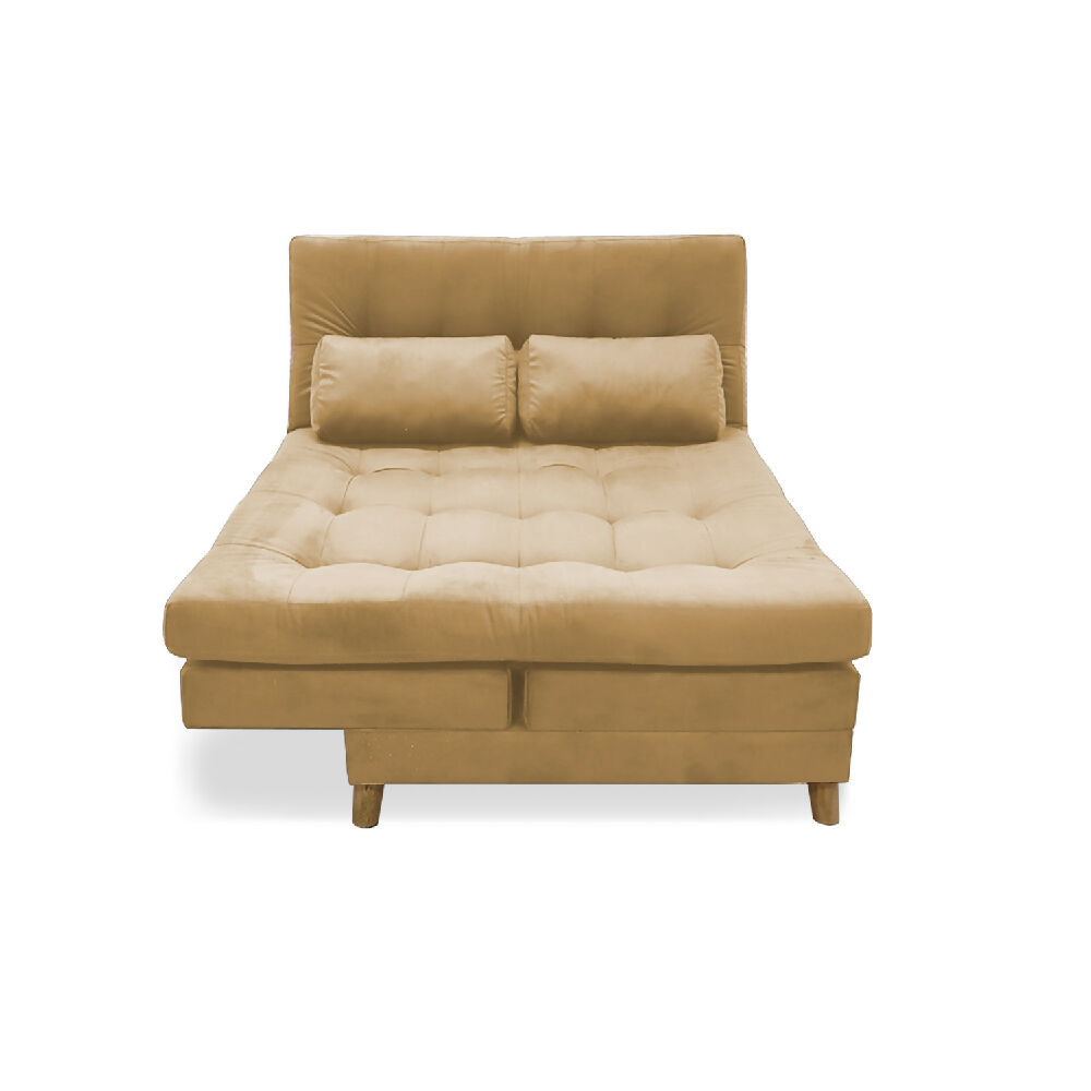 Sofacama Bieri 5 posiciones Reclinable Camel