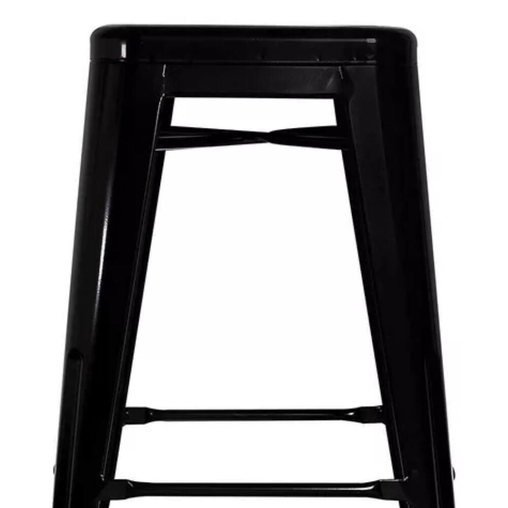Butaco Tolix Bar color Negro X2 + Silla Tolix Metálica X2