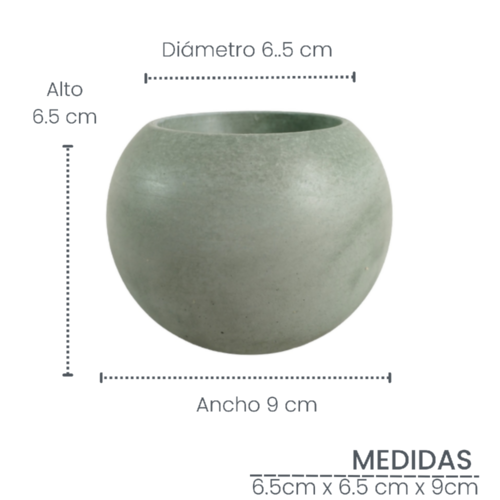 matera de mesa en cemento luna mini oliva de concreto tienda online de materas y decoración_04