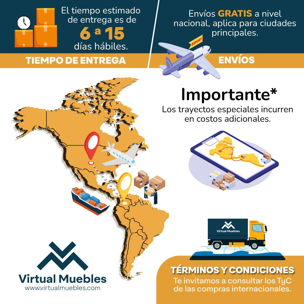 Mesa consola de 36 pulgadas con 4 cajones y 1 estante de almacenamiento, mesa