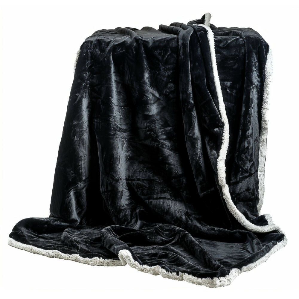Cobija Lisa Piel de Durazno Mas Ovejero Cama King