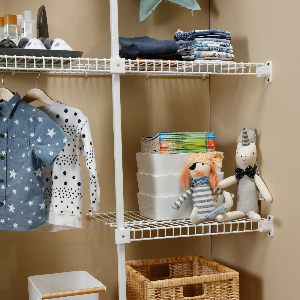 Closet Classic Modular en Acero Rejiplas Alta Resistencia color blanco