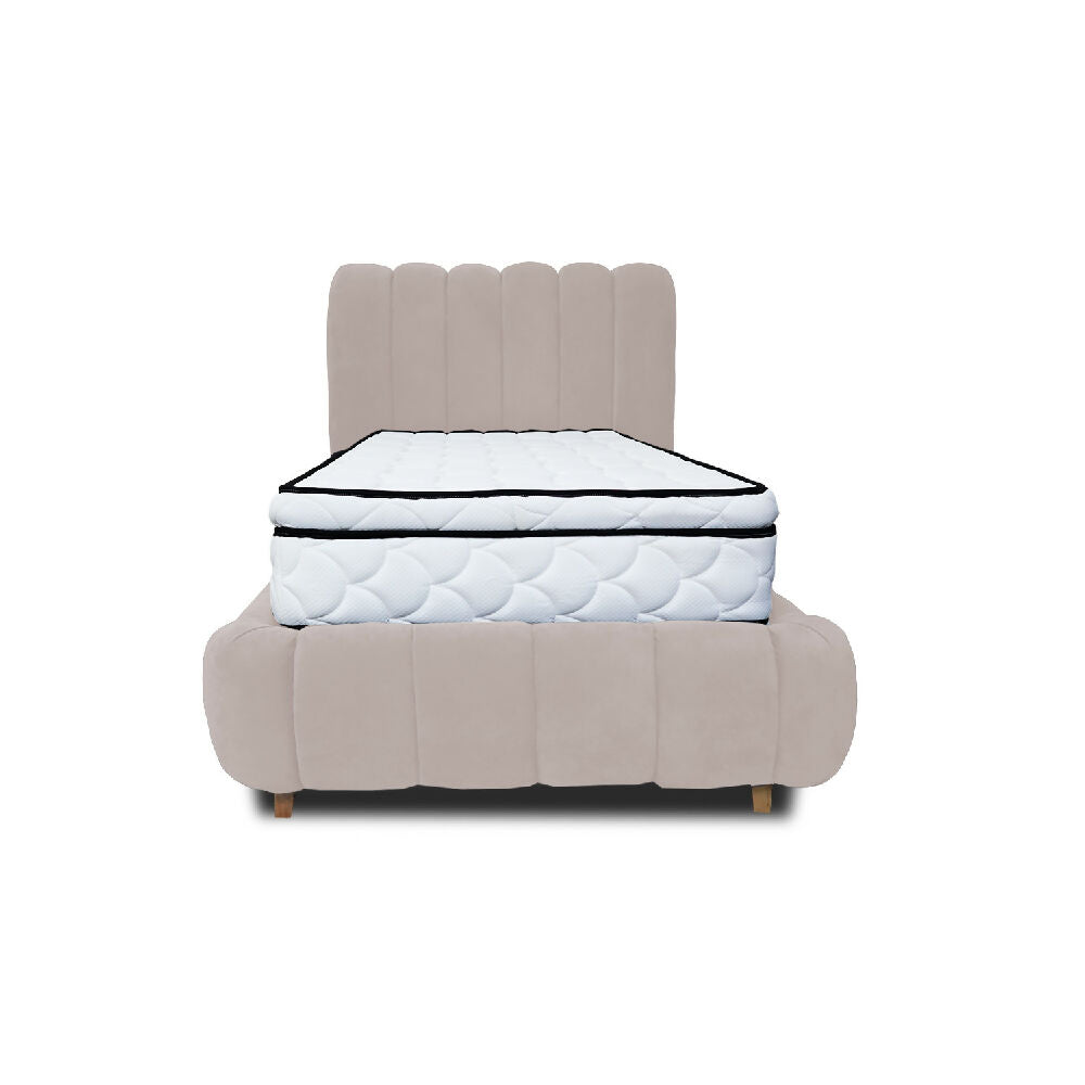 Combo Basecama Praga Modular Beige 100 Sencillo mas Espaldar