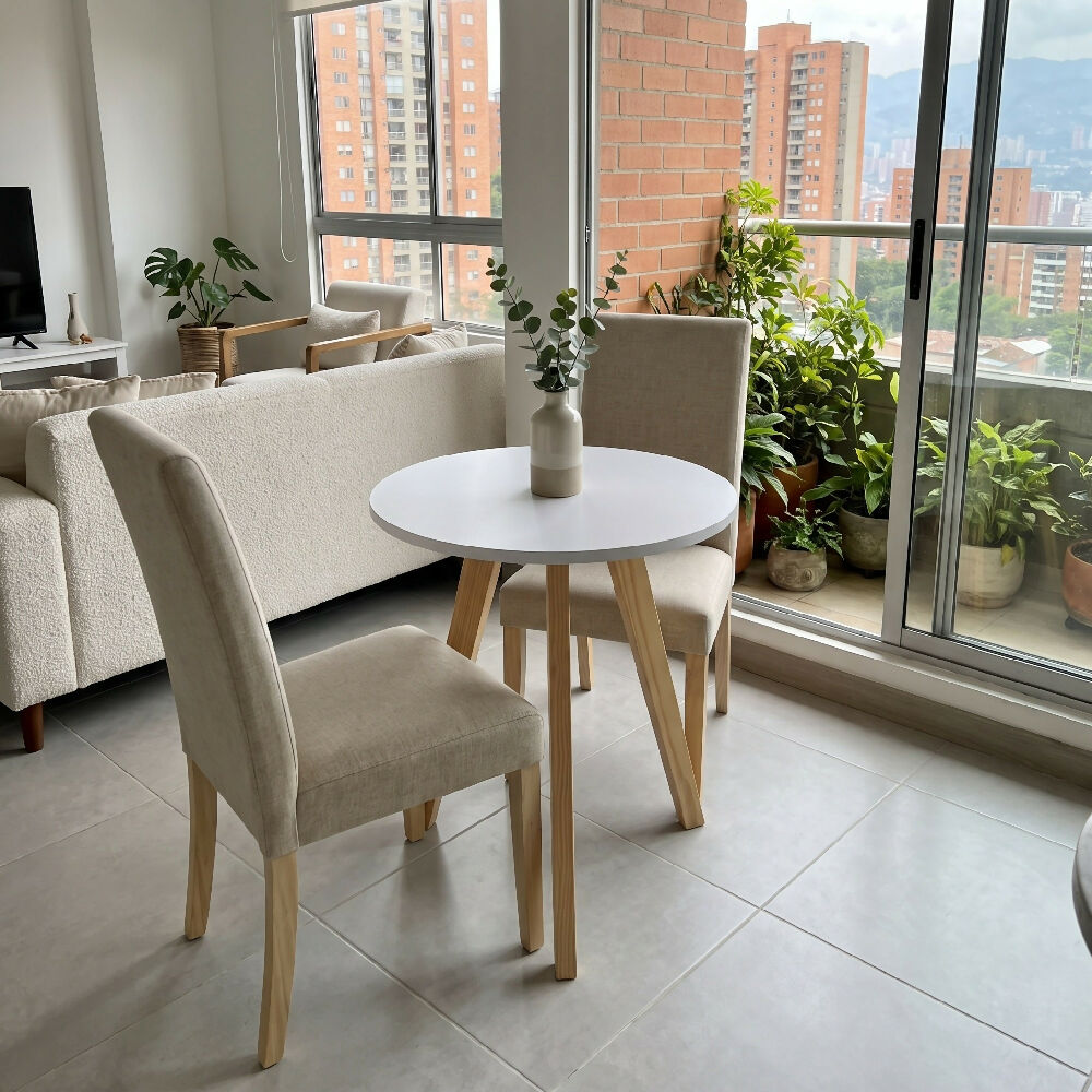 Comedor Nórdico Circular 50