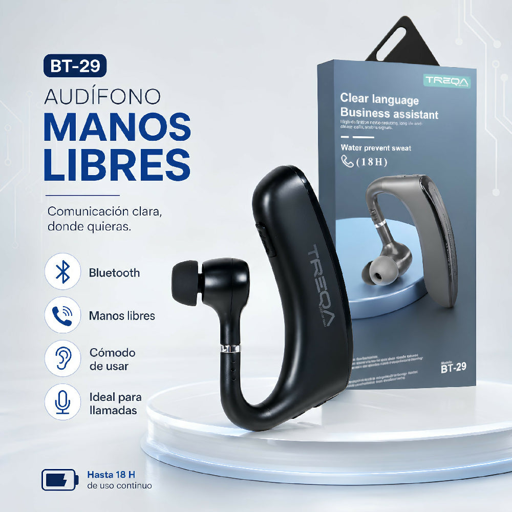 Audífonos Inalámbricos Manos Libres Bt-29 Con Conexión Bluetooth Estable