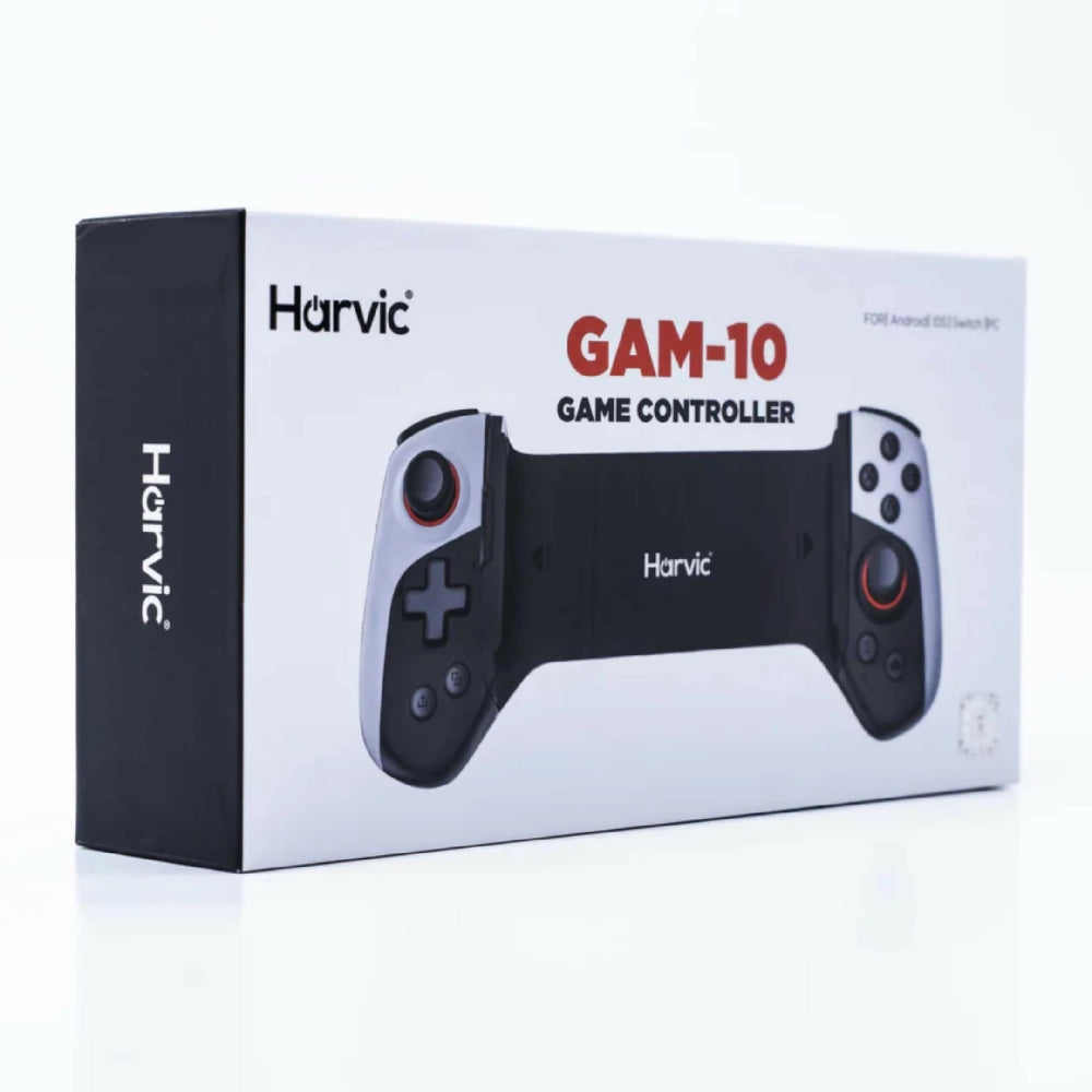 Mando Gamer Harvic GAM-10 Inalámbrico Diseño Ergonómico