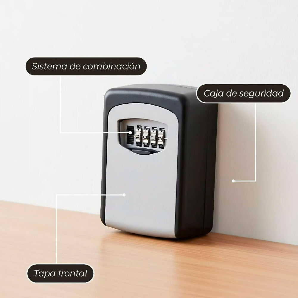 Caja De Seguridad Para Llaves Con Combinación De 4 Dígitos G2S